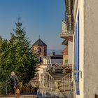 Blick auf der St. Michael Kirche.