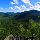 Blick auf die Adirondack Mountains