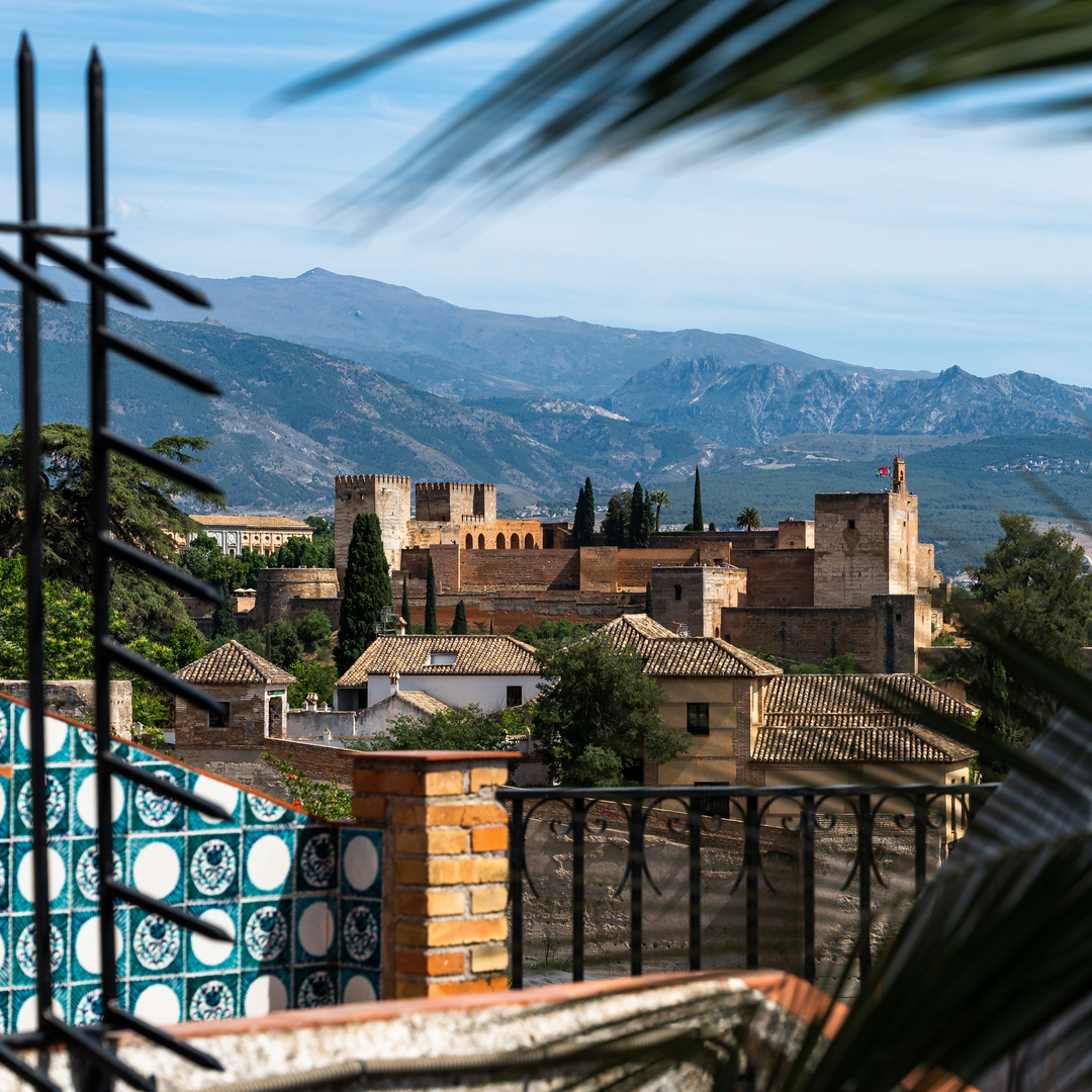 Blick auf die Alhambra