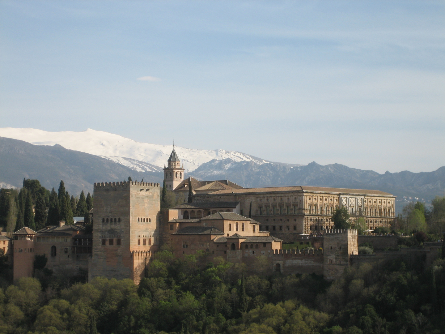 Blick auf die Alhambra