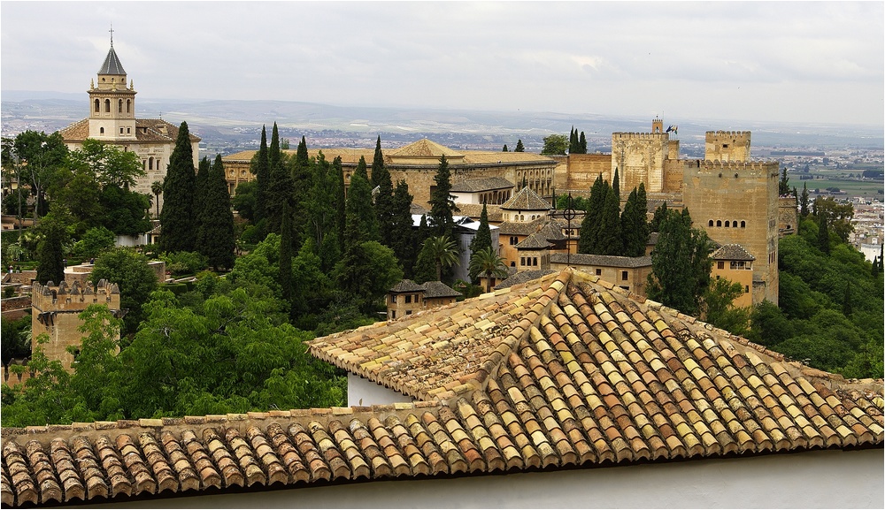 Blick auf die Alhambra