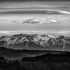 Blick auf die Alpen...