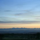 Blick auf die Alpen 2