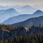 Blick auf die Alpen