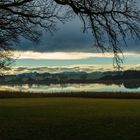 Blick auf die Alpen