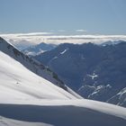 Blick auf die Alpen