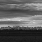 Blick auf die Alpen