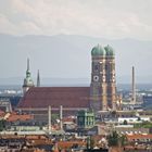 "Blick auf die Alpen" (von München aus)