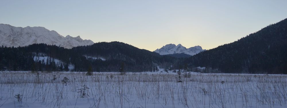 Blick auf die Alpspitze