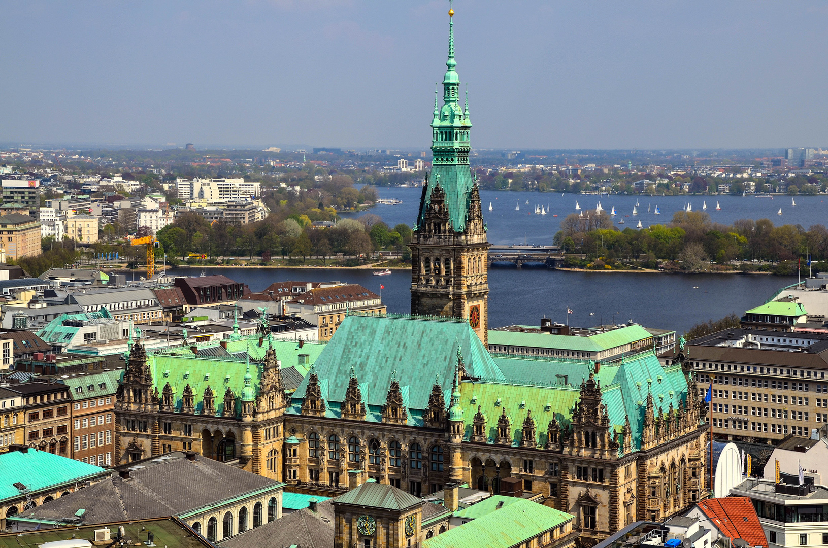 Blick auf die Alster