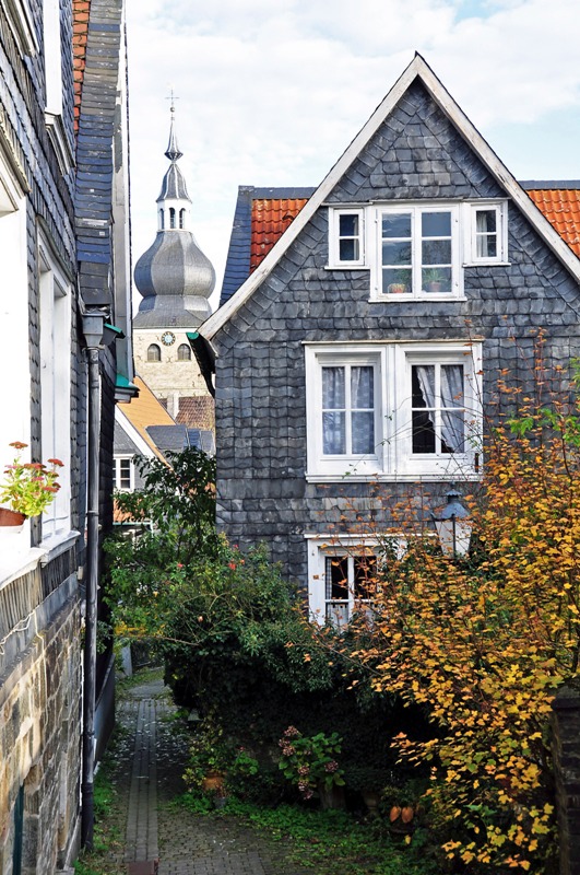 Blick auf die Altstadt Lennep