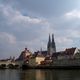 Blick auf die Altstadt mit der Steinernen Brcke