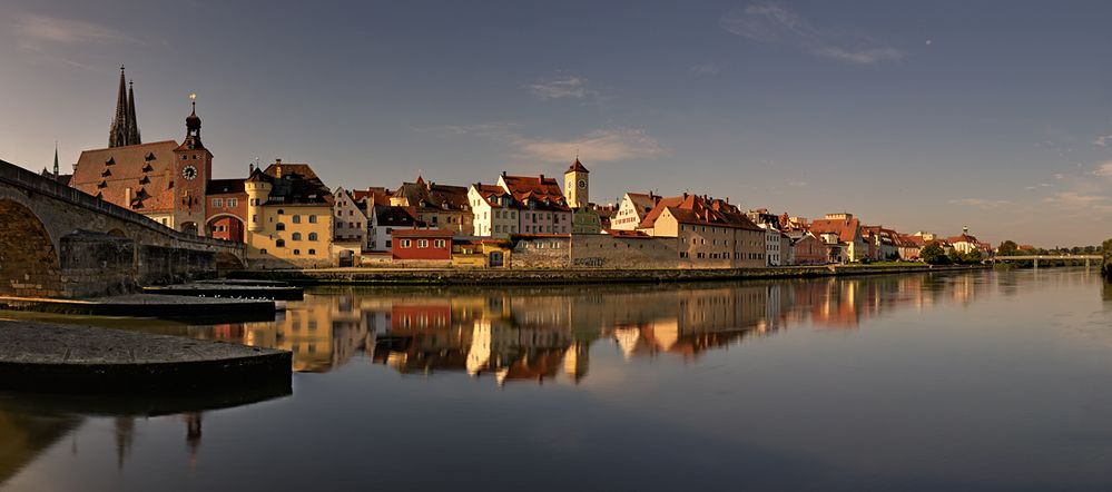 Blick auf die Altstadt - Regensburg