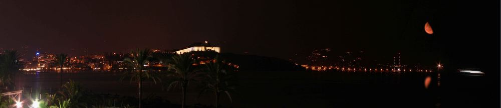 Blick auf die Altstadt vom Balkon unseres Hotelzimmers