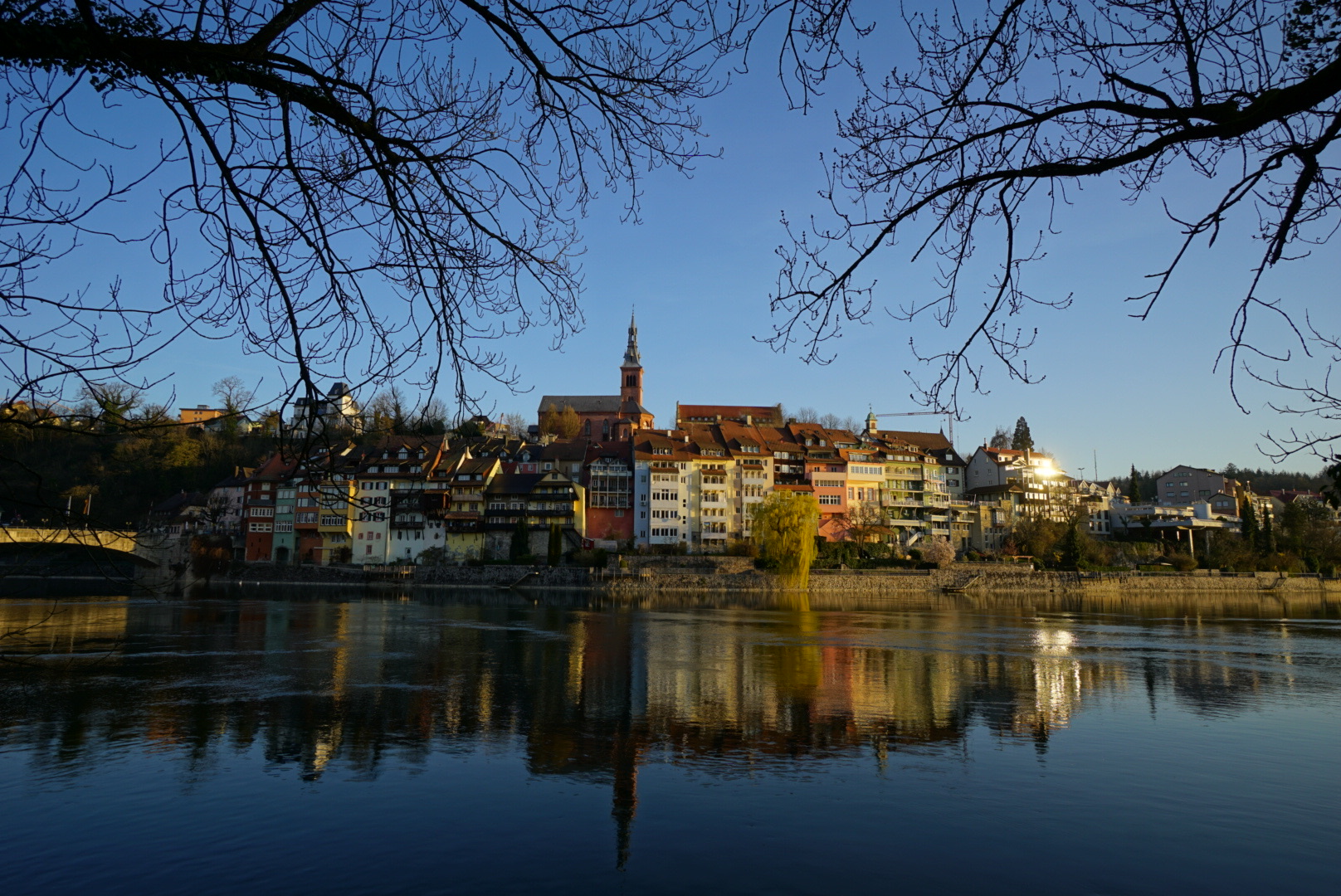 Blick auf die Altstadt von Laufenburg