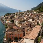 Blick auf die Altstadt von Limone sul Garda