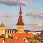 Blick auf die Altstadt von Osnabrück vom Natruper Tor