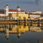 Blick auf die Altstadt von Passau mit Passauer Dom