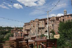 Blick auf die Altstadt von Siena