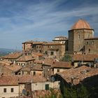 Blick auf die Altstadt von Volterra