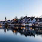 Blick auf die Altstadt von Zürich über die Limmat