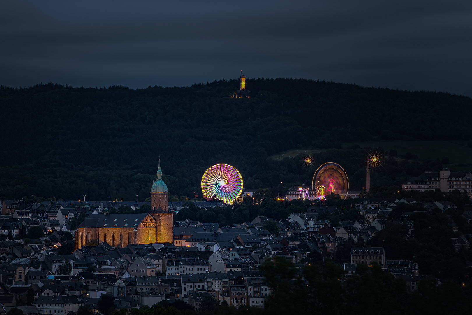 Blick auf die Annaberger KÄT