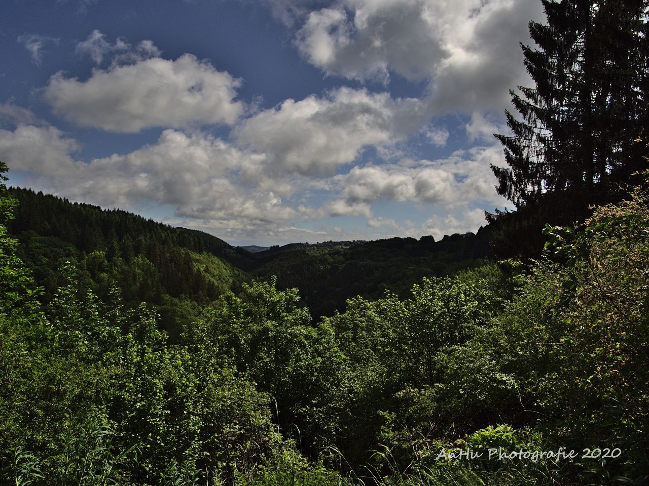 Blick auf die Ardennen