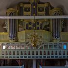 Blick auf die Arp Schnitger Orgel von 1688 