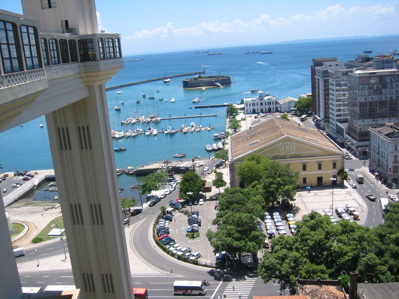 Blick auf die Bahia dos todos os Santos