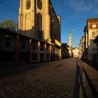 Blick auf die Barfüßerkirche