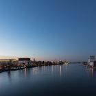 Blick auf die BASF & den Hafen Mannheims