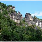 Blick auf die Bastei