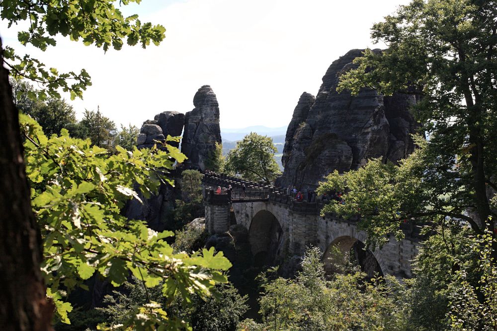 Blick auf die Bastei