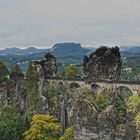 Blick auf die Basteibrücke