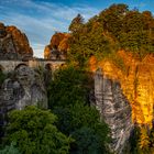 Blick auf die Basteibrücke 