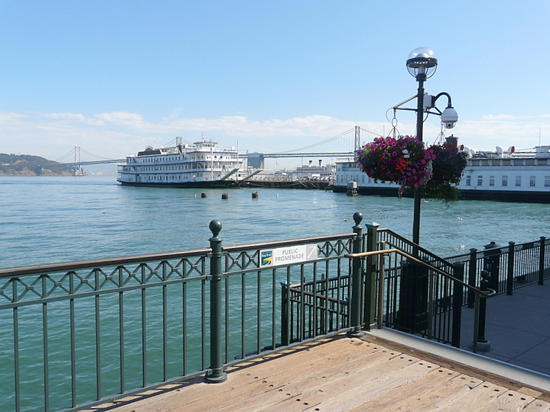 Blick auf die Bay Bridge