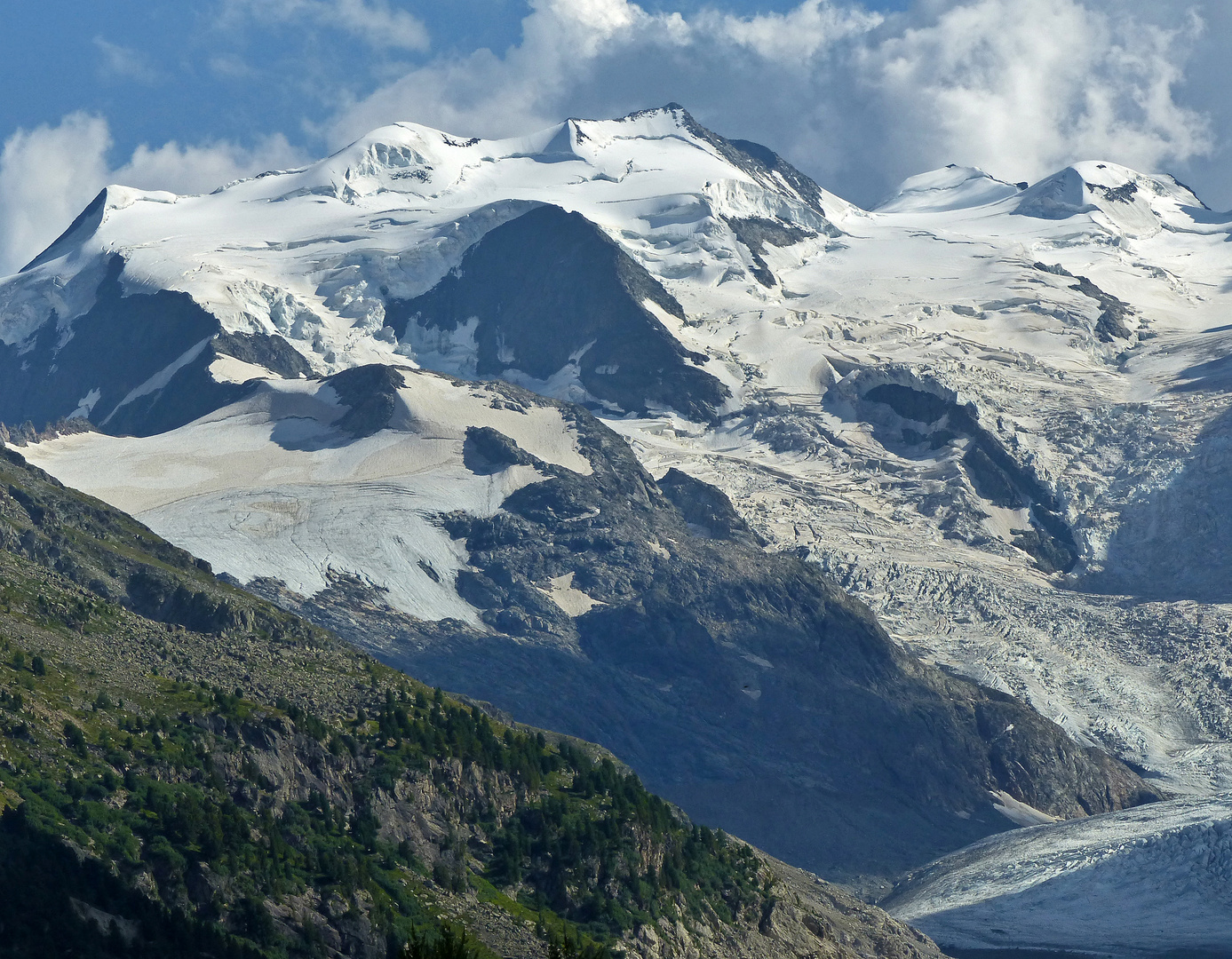  Blick auf die Bellavista Engadin