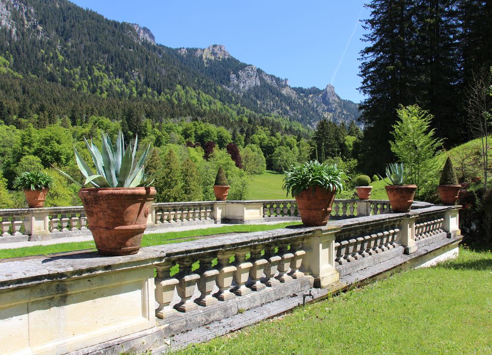 Blick auf die Berge