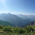 Blick auf die Berge