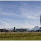 Blick auf die Berge