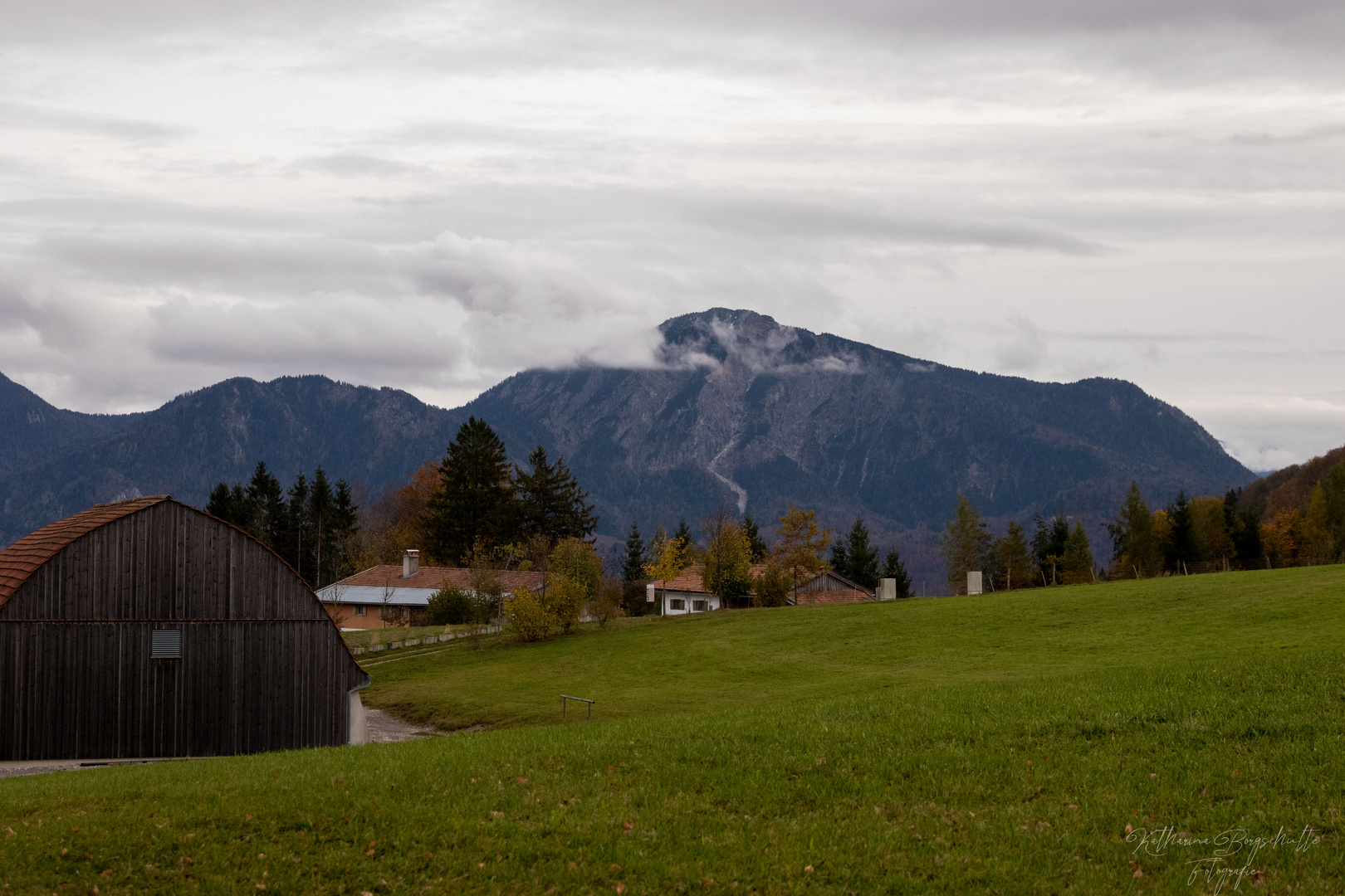 Blick auf die Berge