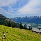 Blick auf die Berge des Salzkammergutes...