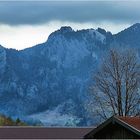 Blick auf die Bergkulisse 