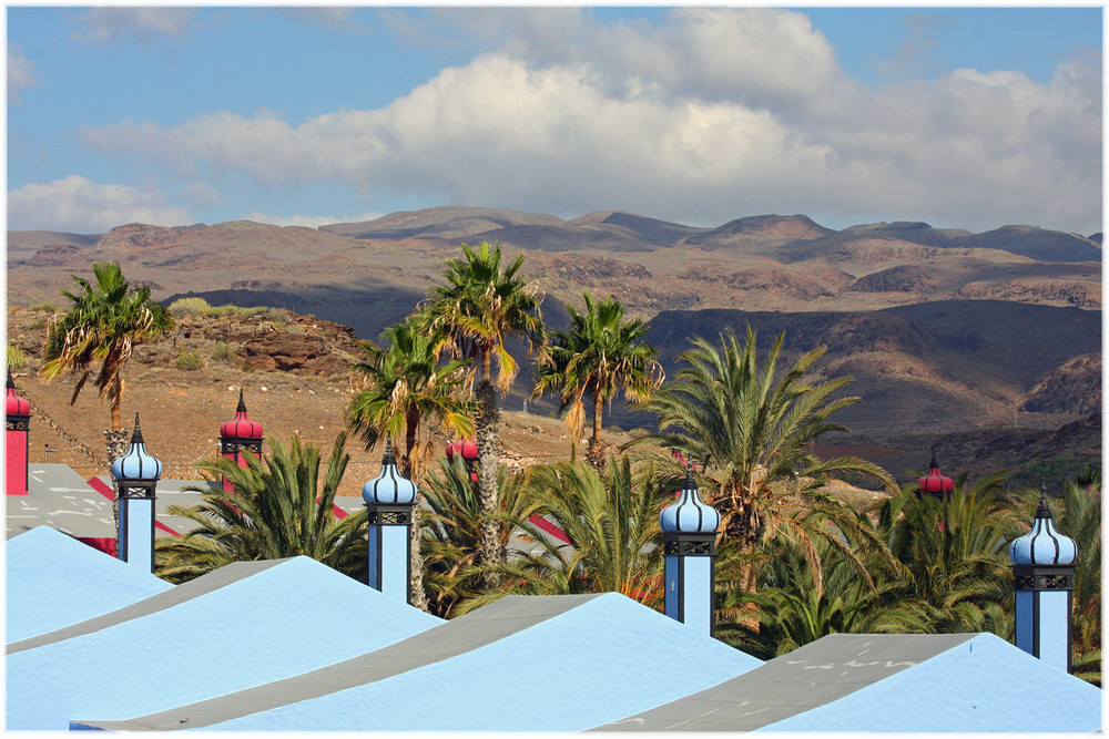 Blick auf die Bergwelt von Gran Canaria