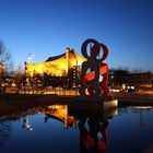 Blick auf die Berliner Philharmonie