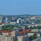 Blick auf die Berliner West-City bis zum Teufelsberg ("Mt. Klamott")