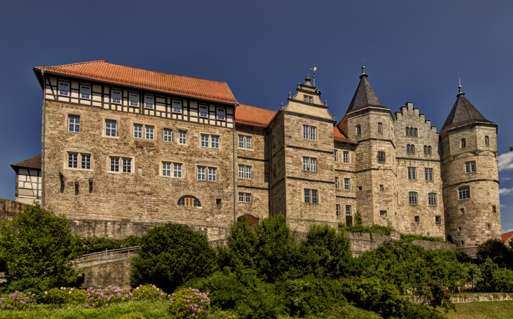 Blick auf die Bertholdsburg