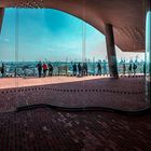 Blick auf die Besucherterrasse der Elbphilharmonie