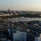 Blick auf die Binnen-Alster