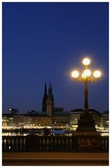 Blick auf die Binnenalster